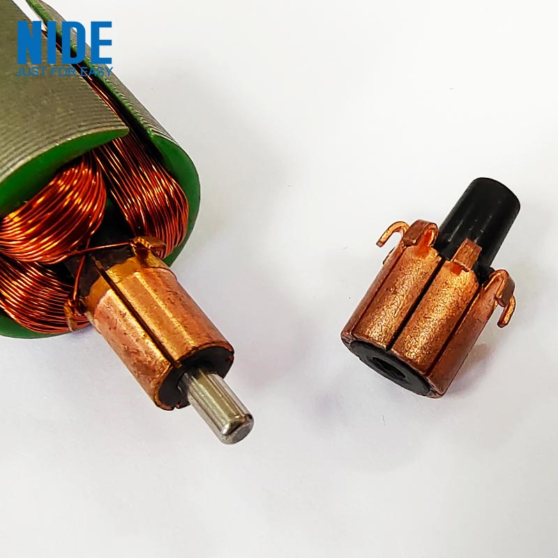 Mini Drill Motor Motor Commutator ສໍາລັບເຄື່ອງມືພະລັງງານ